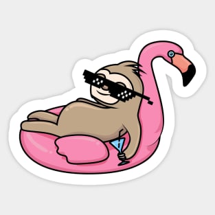 Chill Sloth Sticker